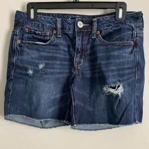 American Eagle Cut Off Distressed Denim Shorts